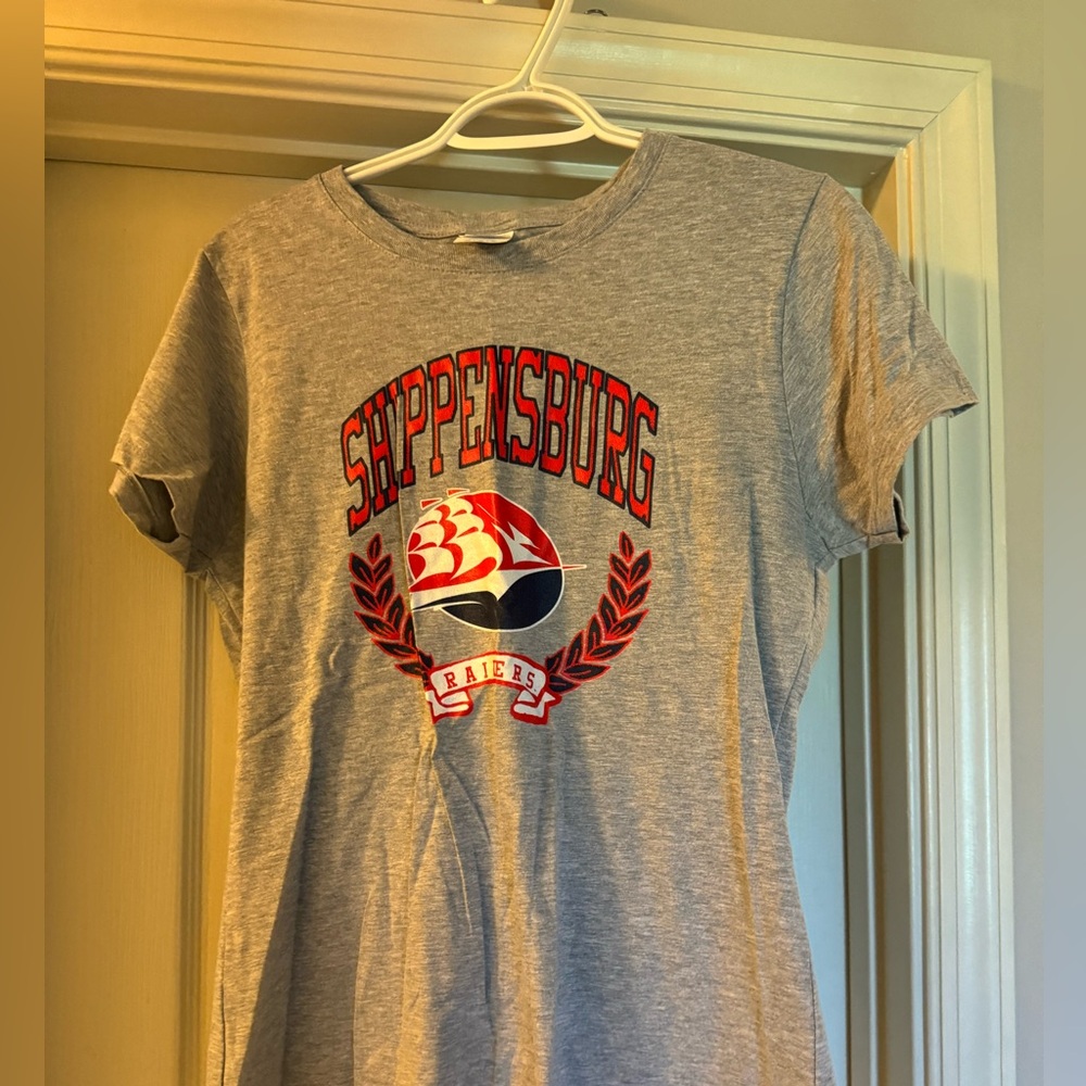 Gray Shippensburg Raiders T-Shirt